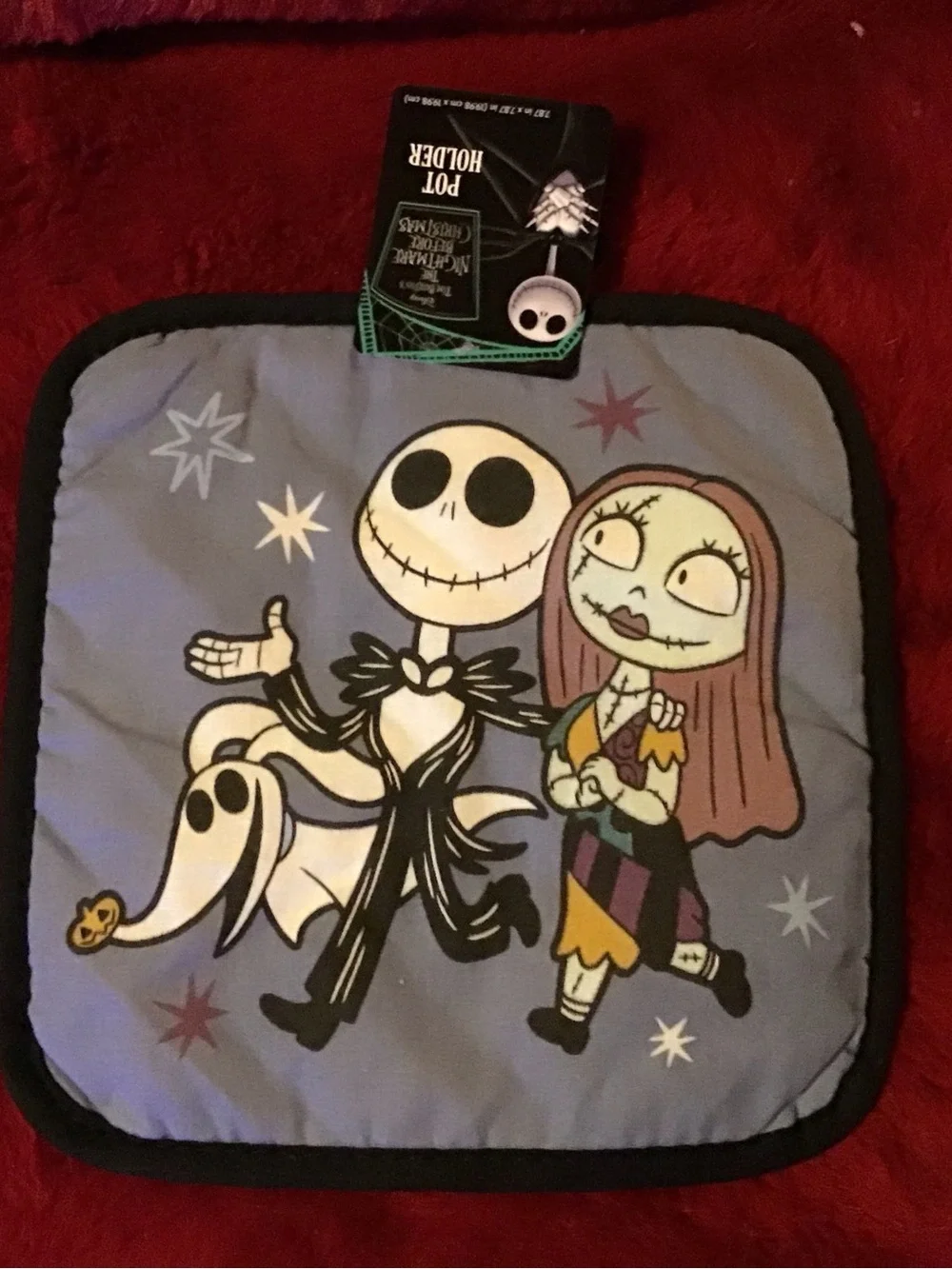 The Nightmare Before Christmas Kids Oven Mitt & Pot Holder Set - Gray